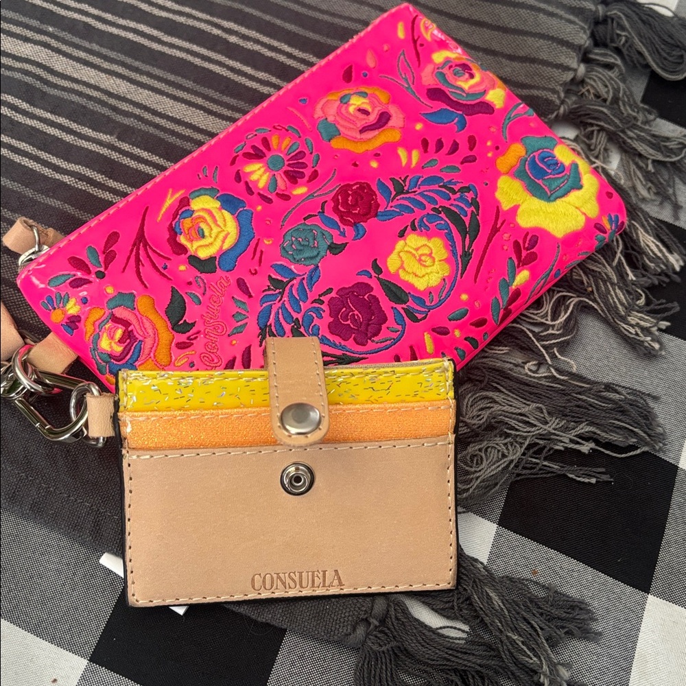 Consuela Wristlet and Card Holder Set - Picture 4 of 4